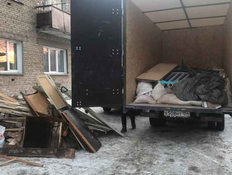 вывоз смешанного мусора